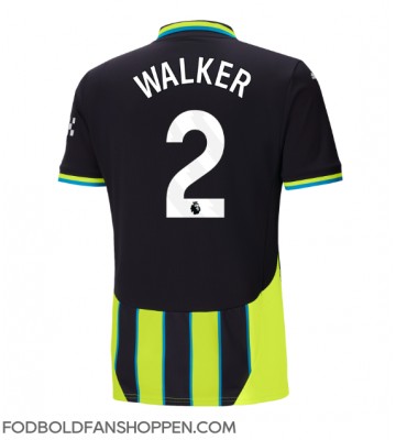 Manchester City Kyle Walker #2 Udebanetrøje 2024-25 Kortærmet